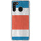 Costa Rican Flag Distressed Galaxy A21 Clear Case
